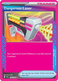 Dangerous Laser - 58/64 - Holofoil - NM - ACE SPEC Rare - Shrouded Fable