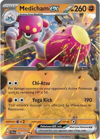 Medicham ex - 80/142 - Holofoil - NM - Double Rare - Stellar Crown