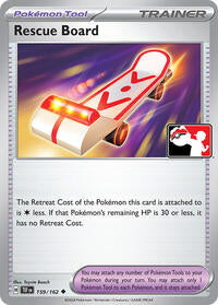 Rescue Board - 159/162 - Holofoil - NM - Uncommon - Prize Pack Series One