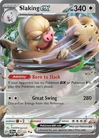 Slaking ex - 147/191 - Holofoil - NM - Double Rare - SV08: Surging Sparks