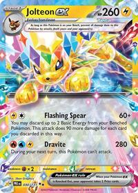 Jolteon ex - 030/131 - Holofoil - NM - Double Rare - SV: Prismatic Evolutions