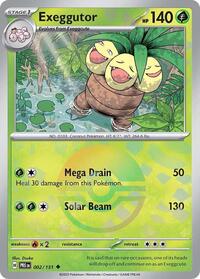 Exeggutor Poke Ball Pattern - 2/131 - Poke Ball - NM - Uncommon - Prismatic Evolutions