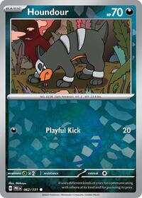 Houndour Poke Ball Pattern - 62/131 - Poke Ball - NM - Common - Prismatic Evolutions