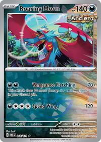 Roaring Moon Poke Ball Pattern - 65/131 - Poke Ball - NM - Rare - Prismatic Evolutions