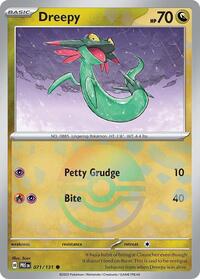 Dreepy Poke Ball Pattern - 71/131 - Poke Ball - NM - Common - Prismatic Evolutions
