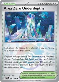 Area Zero Underdepths Poke Ball Pattern - 94/131 - Poke Ball - NM - Uncommon - Prismatic Evolutions