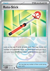 Roto Stick Poke Ball Pattern - 127/131 - Poke Ball - NM - Common - Prismatic Evolutions