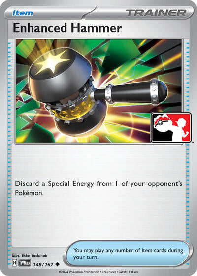 Enhanced Hammer - 148/167 - Holofoil - NM - Uncommon - Prize Pack Series One