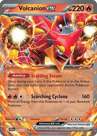 Volcanion ex - 031/159 - Holofoil - NM - Double Rare - SV09: Journey Together