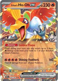 Ethan's Ho-Oh ex - 039/182 - Holofoil - NM - Double Rare - SV10: Destined Rivals