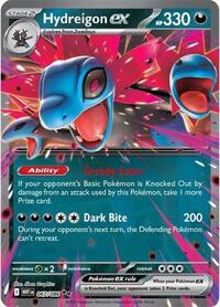 Hydreigon ex - 67/173 - Holofoil - NM - Double Rare - SV: White Flare