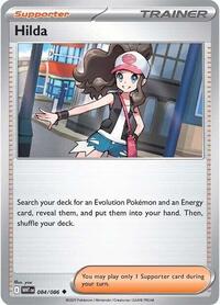 Hilda - 84/86 - Normal - NM - Uncommon - White Flare