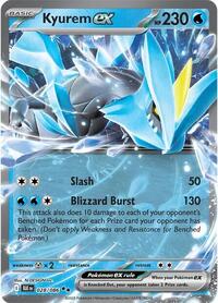 Kyurem ex - 28/172 - Holofoil - NM - Double Rare - SV: Black Bolt
