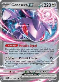 Genesect ex - 67/172 - Holofoil - NM - Double Rare - SV: Black Bolt