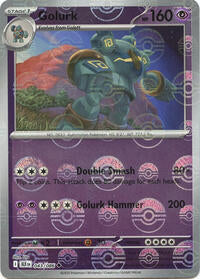 Golurk Poke Ball Pattern - 43/86 - Poke Ball - NM - Uncommon - Black Bolt