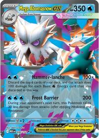 Mega Abomasnow ex - 36/132 - Holofoil - NM - Double Rare - Mega Evolution