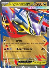 Mega Latias ex - 100/132 - Normal - NM - Double Rare - Mega Evolution