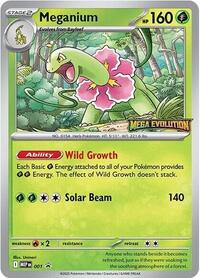Meganium - 1 - Holofoil - NM - Promo - Mega Evolution Promos