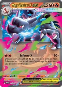 Mega Charizard X ex - 13/94 - Normal - NM - Double Rare - Phantasmal Flames