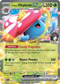 Erika's Vileplume ex - 3/217 - Holofoil - NM - Double Rare - ME: Ascended Heroes