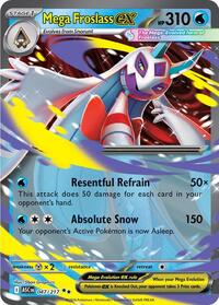 Mega Froslass ex - 047/217 - Holofoil - NM - Double Rare - ME: Ascended Heroes