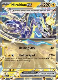 Miraidon ex - 73/217 - Holofoil - NM - Double Rare - ME: Ascended Heroes