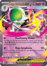 Mega Gardevoir ex - 89/217 - Holofoil - NM - Double Rare - ME: Ascended Heroes