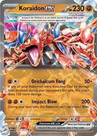 Koraidon ex - 121/217 - Holofoil - NM - Double Rare - ME: Ascended Heroes