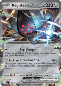 Registeel ex - 145/217 - Holofoil - NM - Double Rare - ME: Ascended Heroes