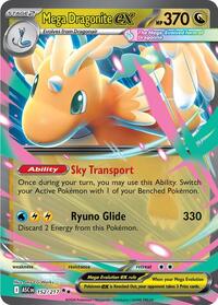 Mega Dragonite ex - 152/217 - Holofoil - NM - Double Rare - ME: Ascended Heroes