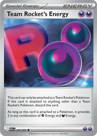 Team Rockets Energy - 217/217 - Reverse Holofoil - NM - Uncommon - Ascended Heroes