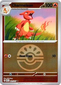 Charmeleon - 21/217 - Reverse Holofoil - Friend Ball - NM - Uncommon - Ascended Heroes