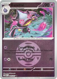 Banette - 91/217 - Reverse Holofoil - Dusk Ball - NM - Uncommon - Ascended Heroes