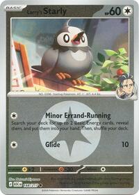 Larrys Starly Energy Symbol Pattern - 168 - reverseHolofoil-energysymbol - NM - Common - Ascended Heroes