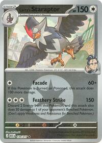 Larrys Staraptor 170 217 Energy Symbol Pattern - 170 - reverseHolofoil-energysymbol - NM - Rare - Ascended Heroes