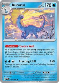 Aurorus - 24/88 - Holofoil - NM - Rare - Perfect Order