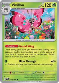 Vivillon - 9 - Normal - NM - Uncommon - Perfect Order