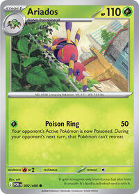 Ariados - 2 - Normal - NM - Common - Perfect Order