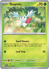 Shaymin - 3 - Normal - NM - Uncommon - Perfect Order