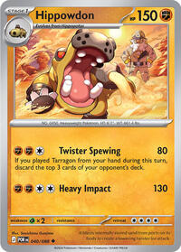 Hippowdon - 40 - Normal - NM - Uncommon - Perfect Order