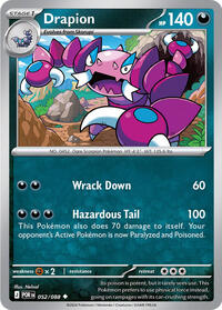 Drapion 052 088 - 52 - Normal - NM - Uncommon - Perfect Order