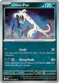 Chien Pao - 54 - Holofoil - NM - Rare - Perfect Order