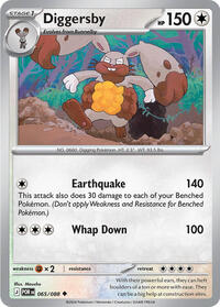 Diggersby - 65 - Reverse Holofoil - NM - Uncommon - Perfect Order