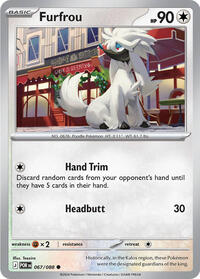 Furfrou - 67 - Normal - NM - Common - Perfect Order