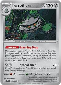 Ferrothorn - 63/86 - Reverse Holofoil - NM - Uncommon - Chaos Rising