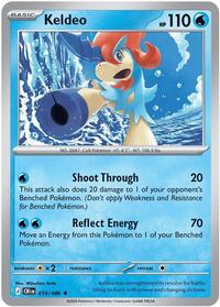 Keldeo - 19/86 - Reverse Holofoil - NM - Rare - Chaos Rising