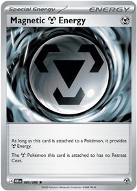 Magnetic M Energy - 85/86 - Reverse Holofoil - NM - Rare - Chaos Rising