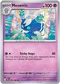 Meowstic - 37/86 - Normal - NM - Uncommon - Chaos Rising