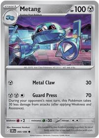 Metang - 60/86 - Normal - NM - Common - Chaos Rising