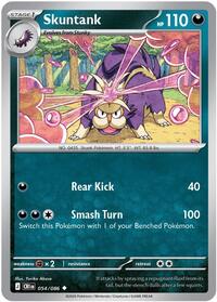 Skuntank - 54/86 - Reverse Holofoil - NM - Uncommon - Chaos Rising